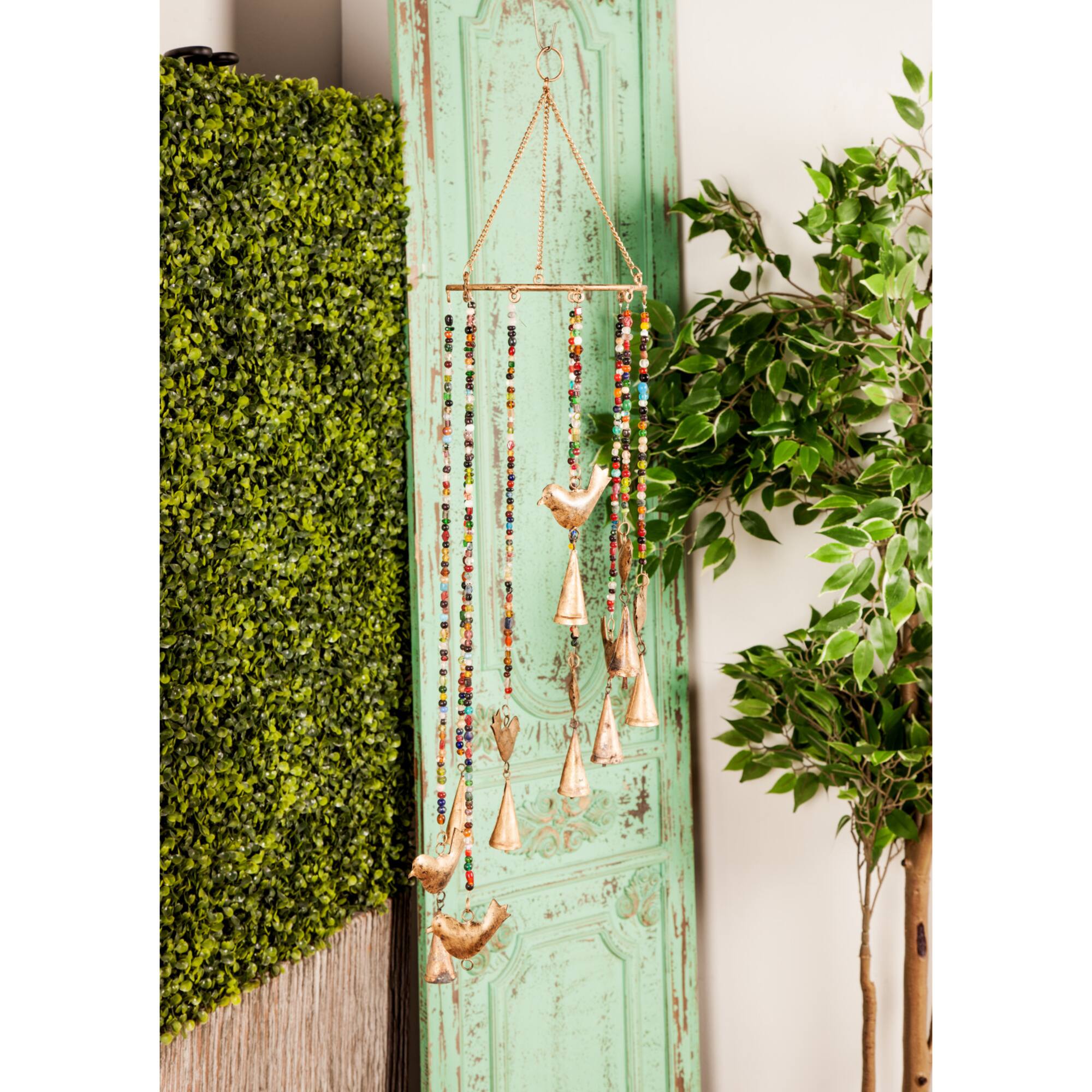 26" Gold Metal Eclectic Windchime